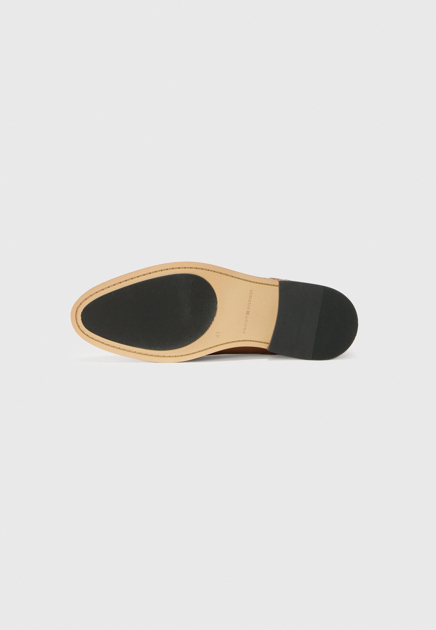 Scarpe stringate eleganti Tommy Hilfiger - cognac invernale