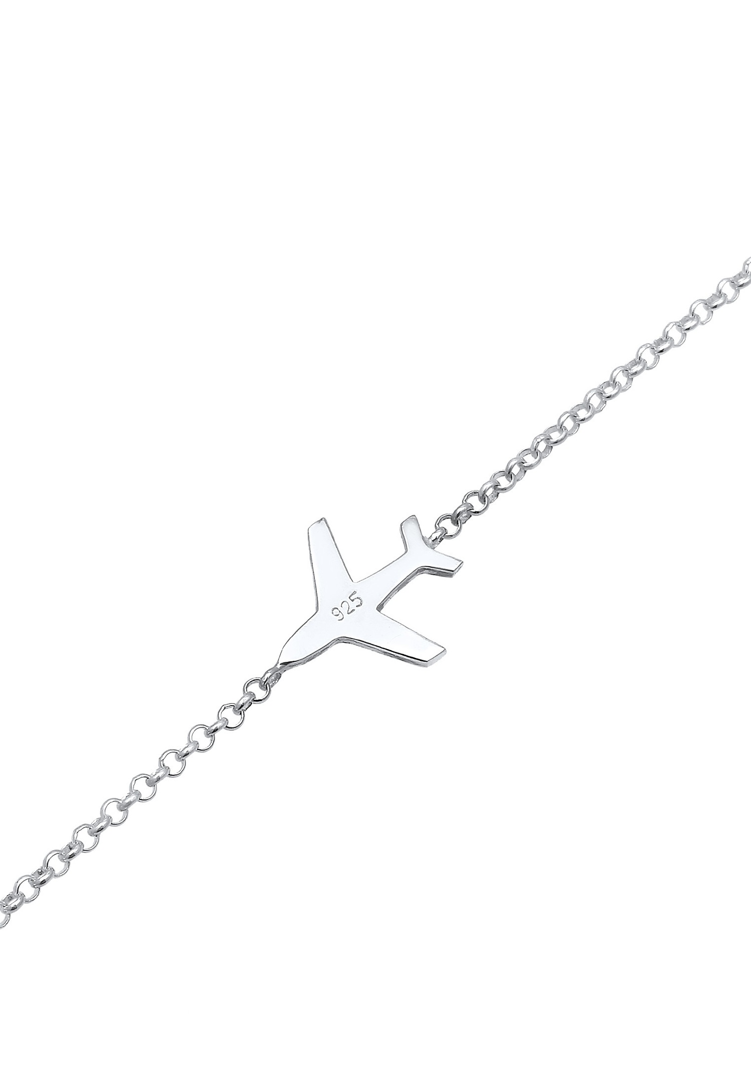 Elli Femmes Avion Voyage Filigrane en Argent Sterling 925