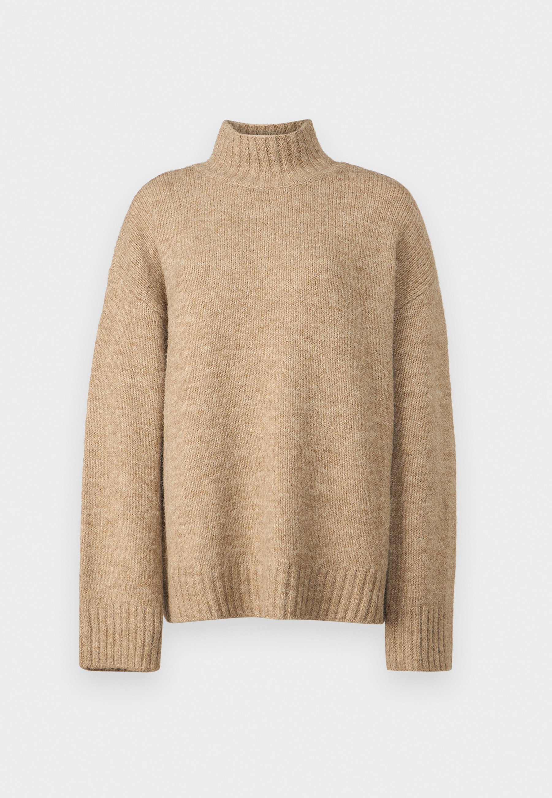 Pull col montant Vero Moda Tall VMMADDIE - Vison argenté/mélange