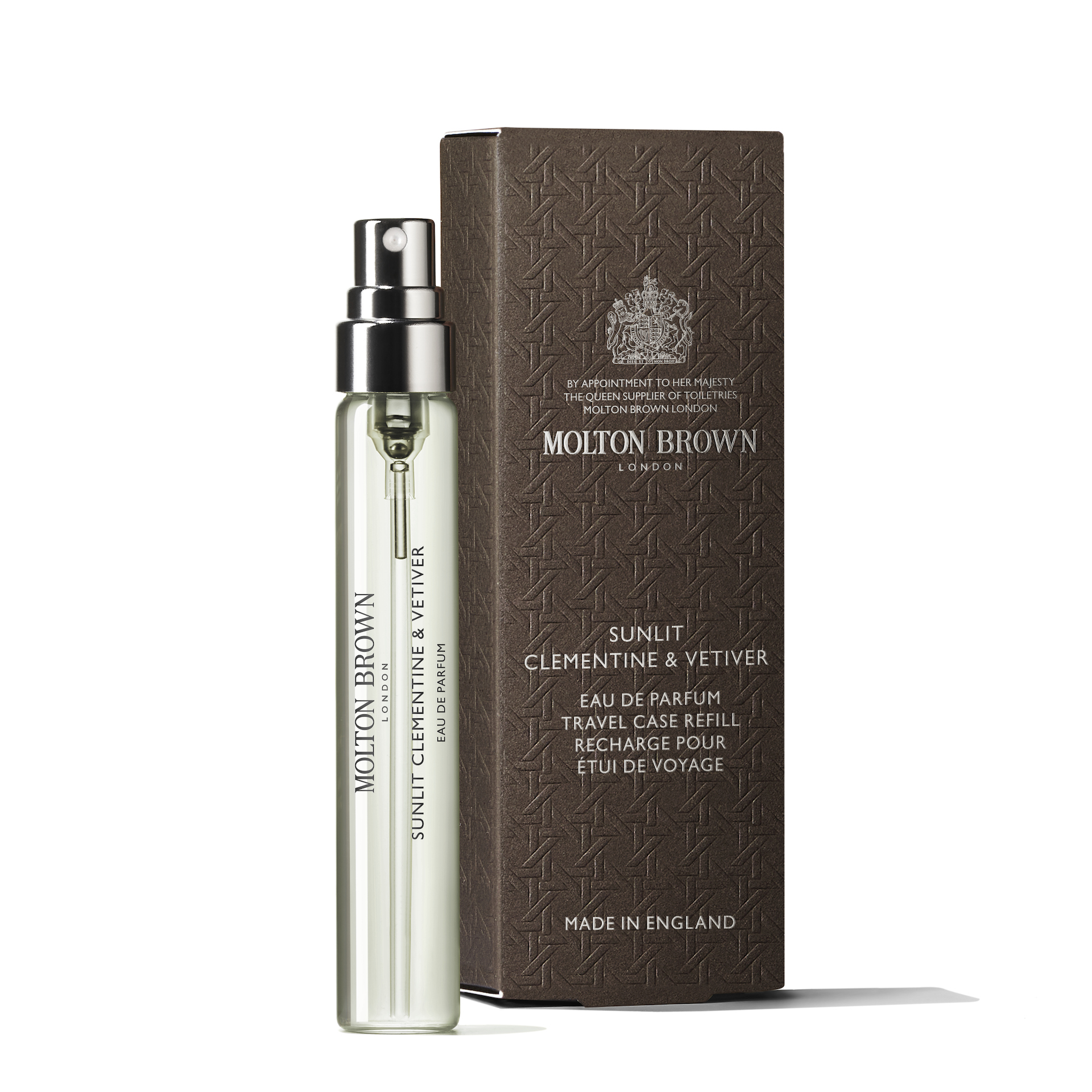 Sunlit Clementine & Vetiver EdP Rezervă de călătorie 7.5ml - Molton Brown