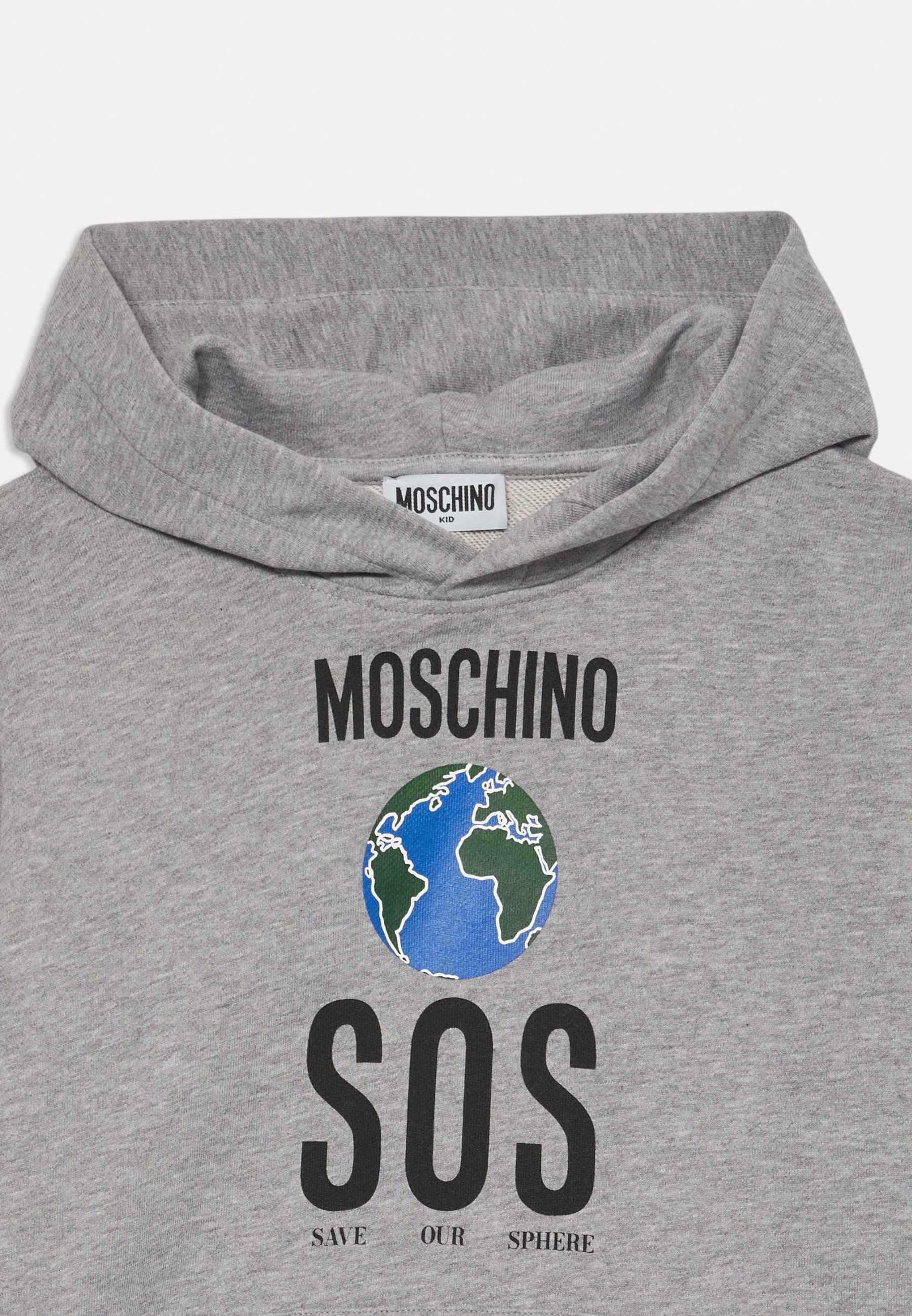 MOSCHINO HOODED - Džemperis - grigio