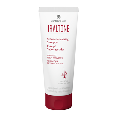 Iraltone plaukų riebalų išsiskyrimą reguliuojantis šampūnas riebiems plaukams 200 ml