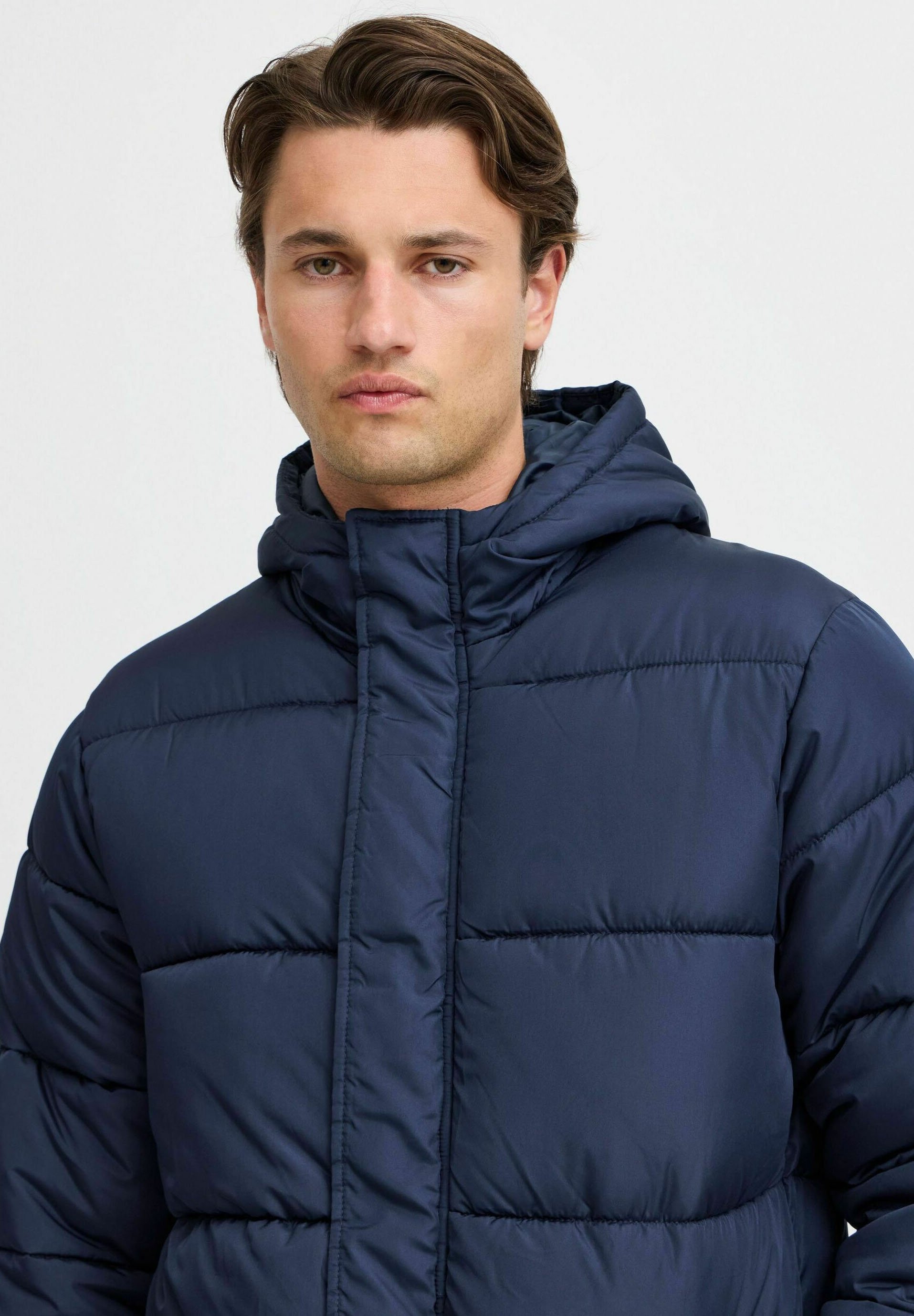 Blend BHOuterwear - Płaszcz zimowy - sukienka w kolorze niebieskim