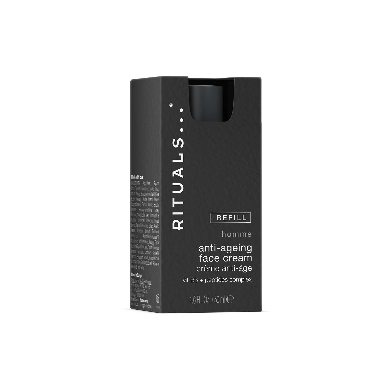 Homme Anti-Ageing Face Cream Refill - Crema viso antirughe