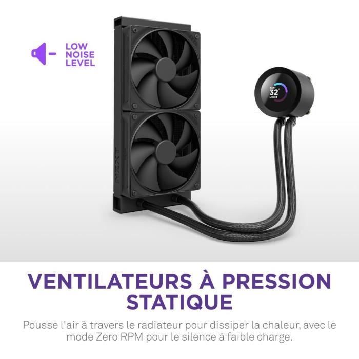 Watercooling - NZXT - RL-KN240-B2 - Kraken Plus 240 - Écran LCD 1.54