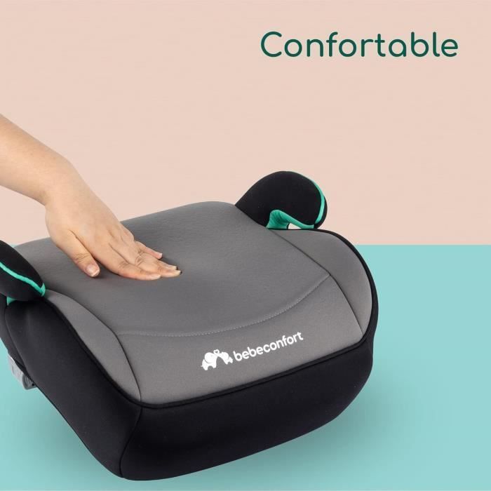 Seggiolino auto BEBECONFORT Manga i-Fix, seggiolino rialzato ISOFIX, età 6-12 anni, 22-36 kg, 125-150 cm, grigio nebbia