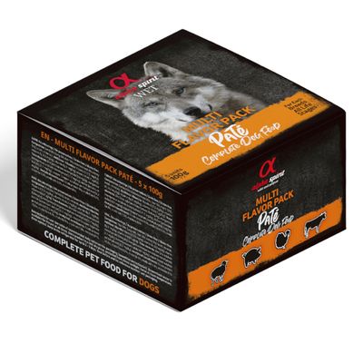 Sachet multi-saveurs Alpha Spirit pour chiens