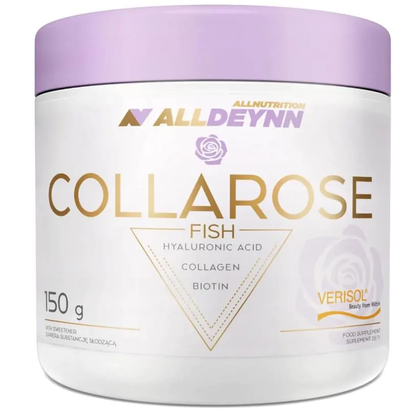 Allnutrition Alldeynn Collarose Fish Raspberry Wild Strawberry Proszek