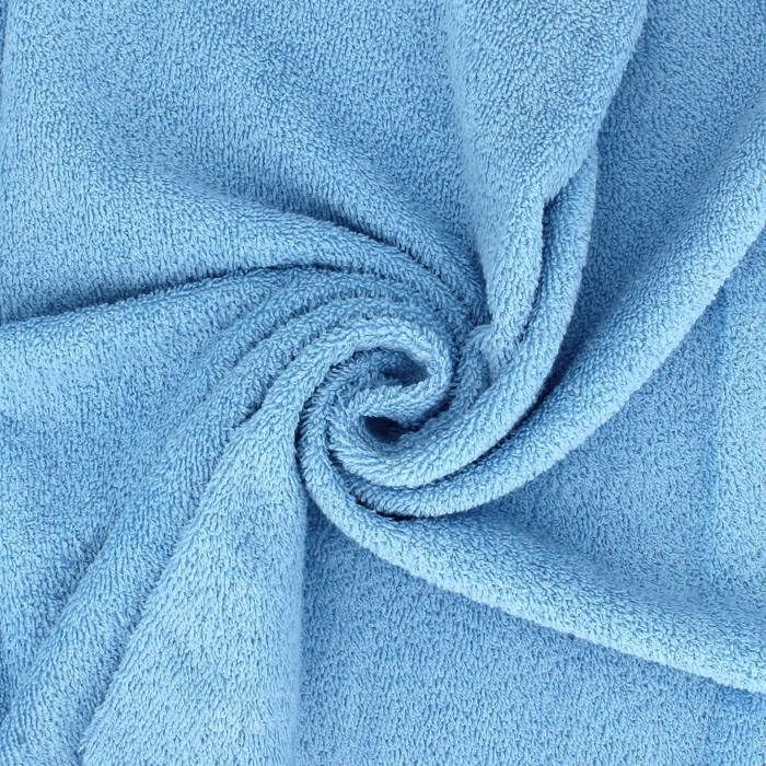 Set di 2 teli da bagno 90x150 cm ALPHA Azzurro Cielo