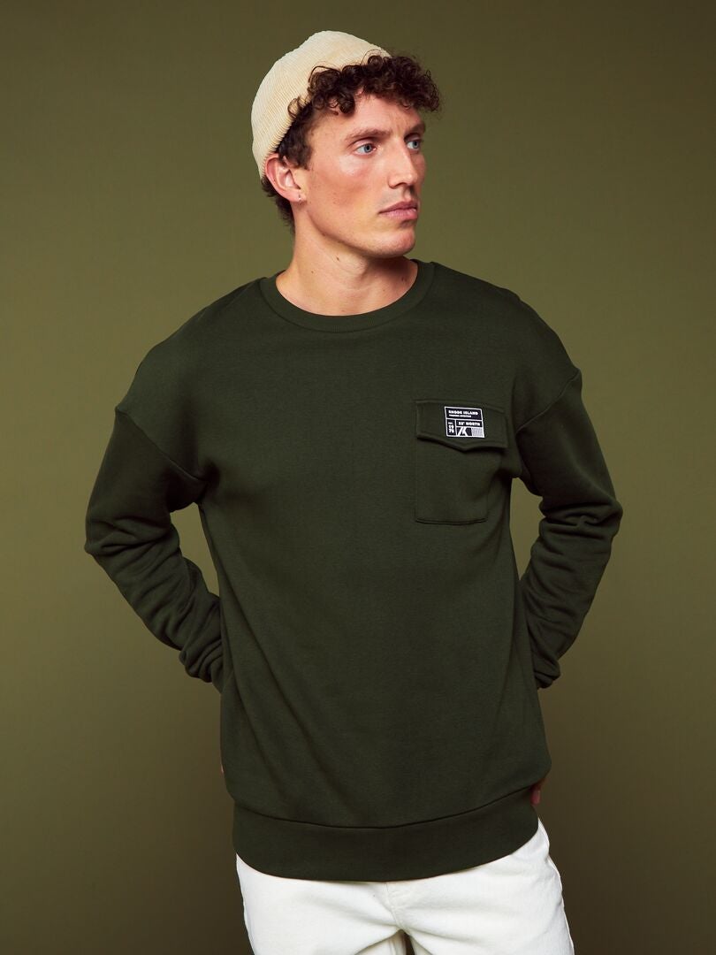 Bluza polarowa - KHAKI