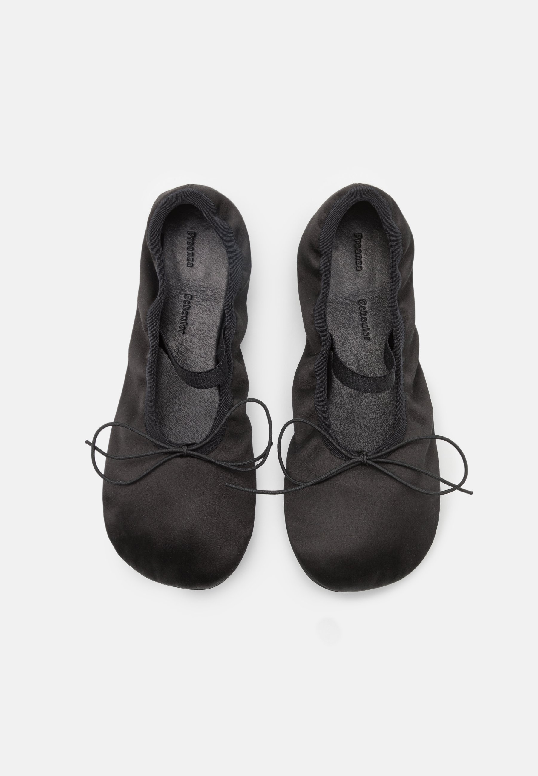 Proenza Schouler GLOVE BALLET FLATS - Ballerinasko med ankelreim - svart