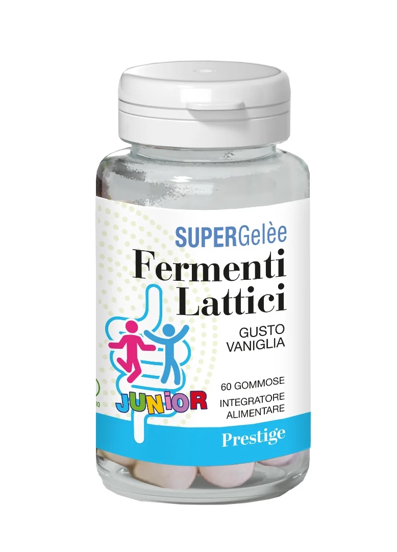 SUPERGELEE Supergelee Junior Lactic Ferments 60 gomitas de vainilla