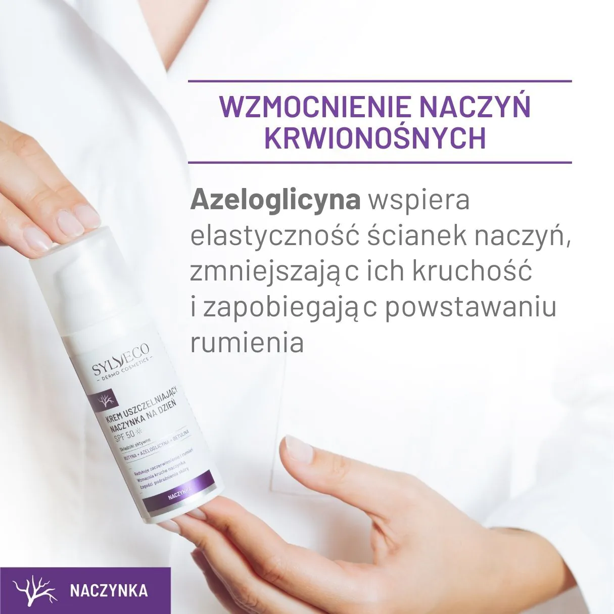 Sylveco Dermo Krem uszczelniający naczynka na dzień