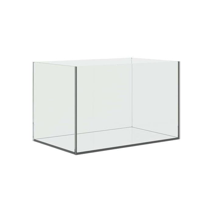 Aquário de vidro - vidaXL - Branco - 40x25x25 cm - Retangular - Robusto - Bordas lisas