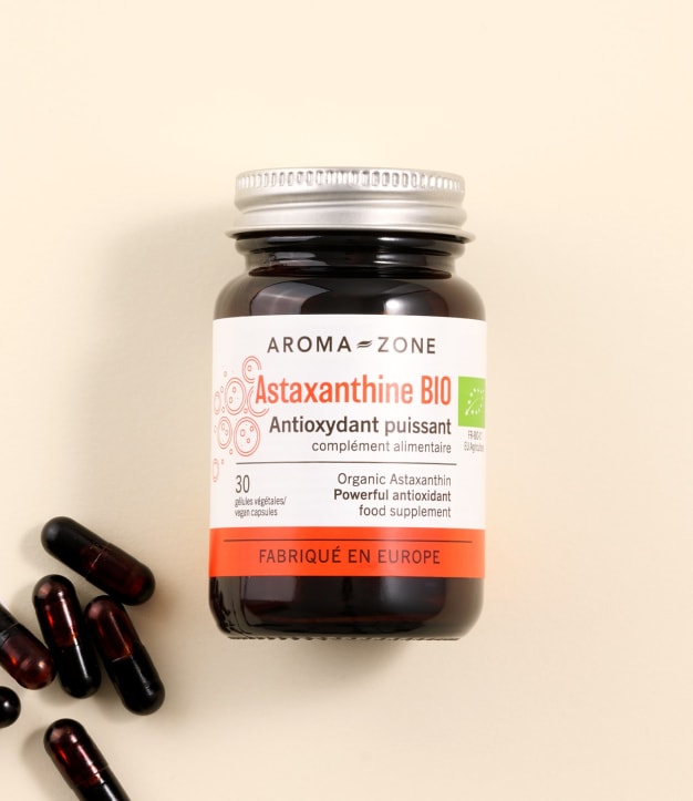 Astaxanthine BIO - 30 gélules - Complément alimentaire