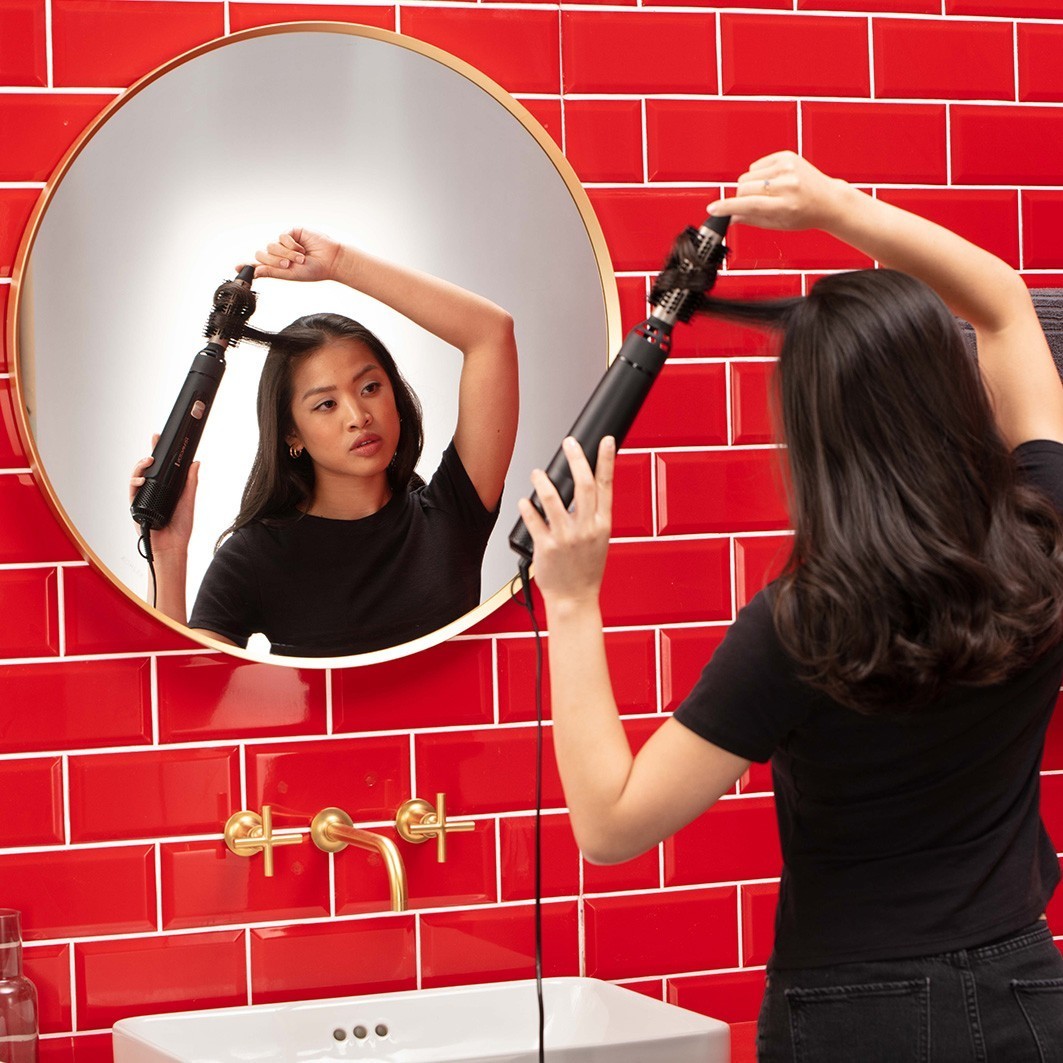 Remington Blow Dry & Style matu žāvētāja birste – 800 vatu matu žāvētāja birste AS7300 – 1 gab.