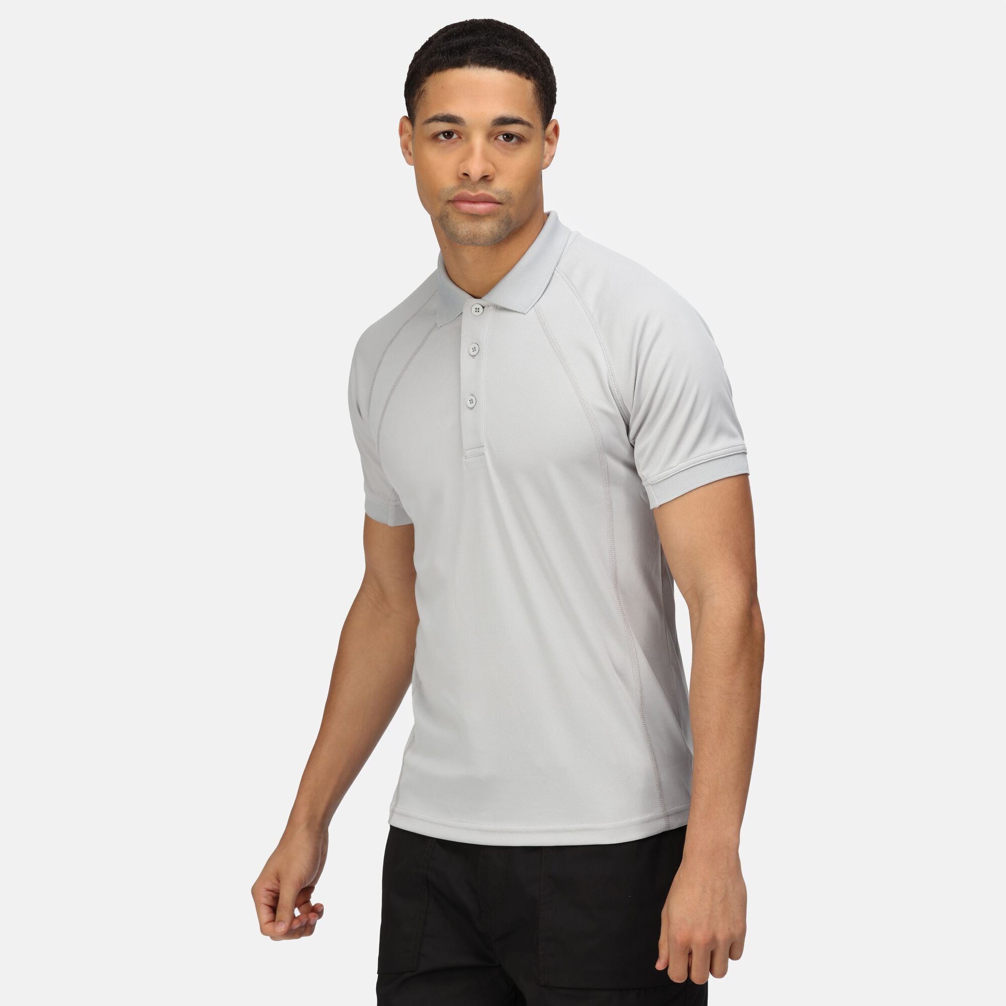  Polo de travail à manches courtes Regatta Coolweave / Homme Été/Vacances