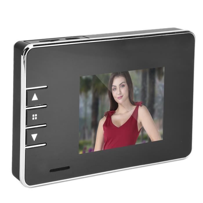 Campanello intelligente EBTOOLS, videocitofono intelligente, schermo LCD TFT da 3 pollici, telecamera a infrarossi per visione notturna