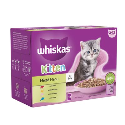 Whiskas-kissanruokapussit hyytelössä