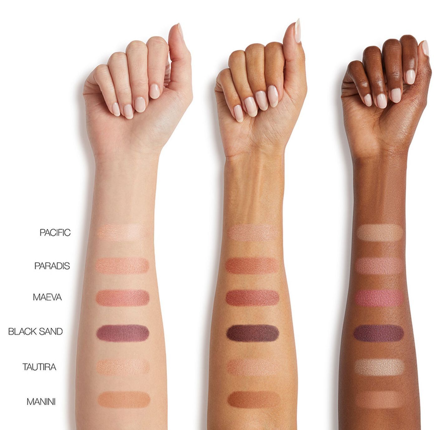 Paleta na tvár Hot Nights Luxusné bronzery