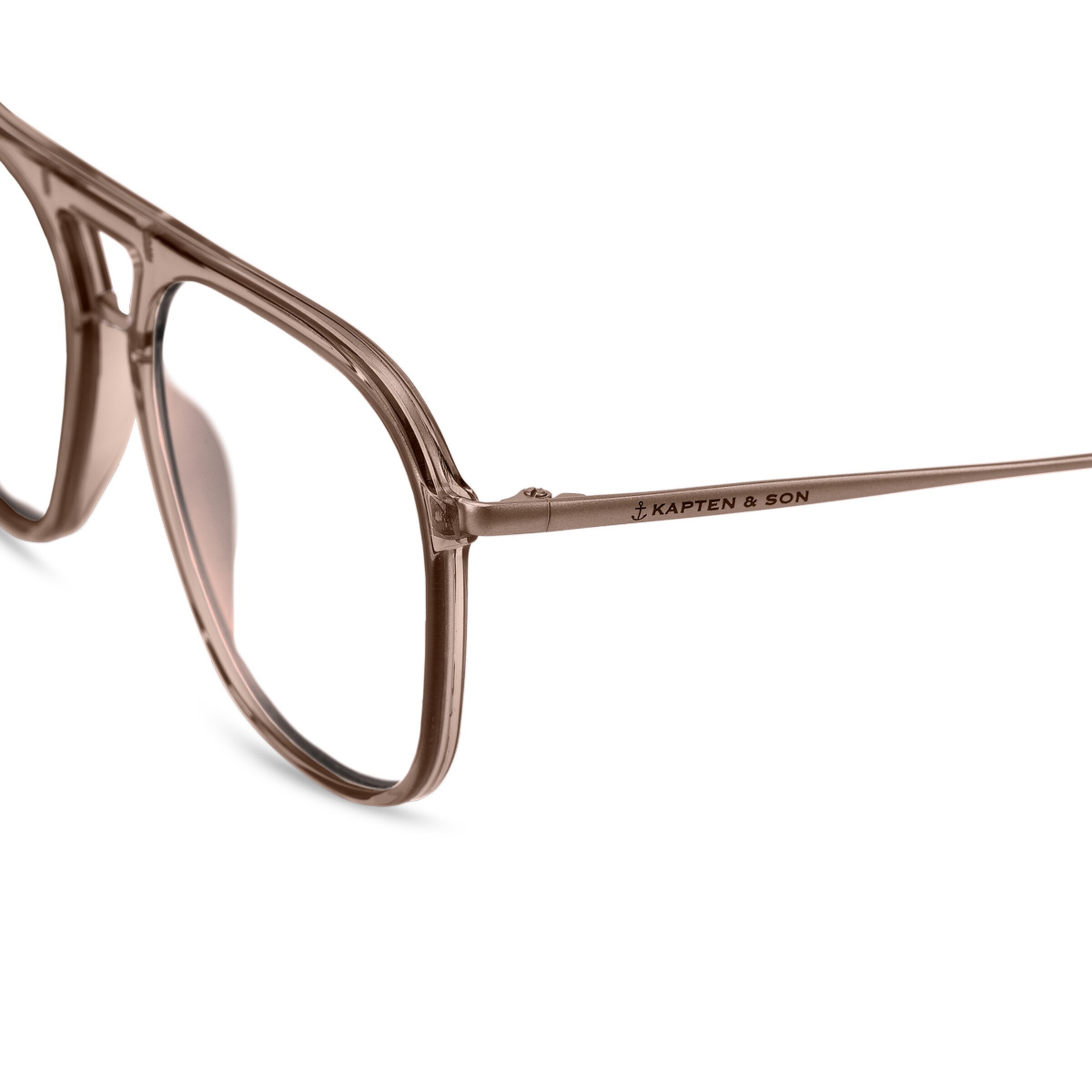 Zurich Transparent Hazel avec verres correcteurs
