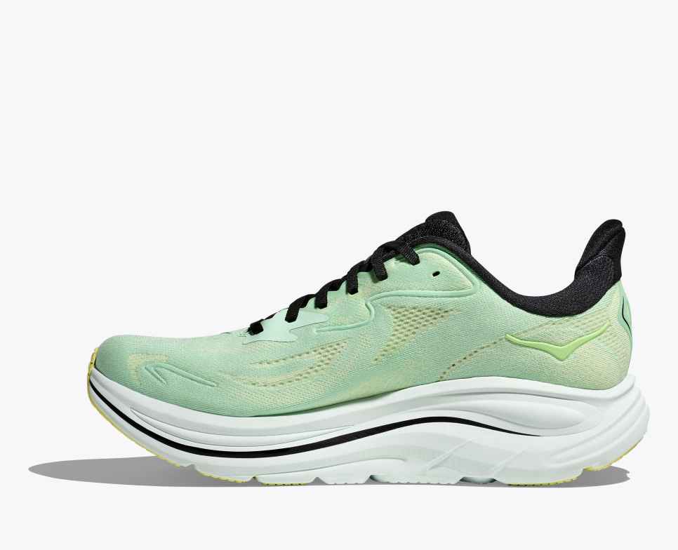 HOKA Fluorite menthe Clifton 10 / Papillon lunaire