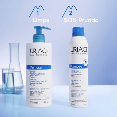 Uriage SOS niežulį malšinantis purškiklis sausai, atopinei odai, ksemozės atveju, 200 ml