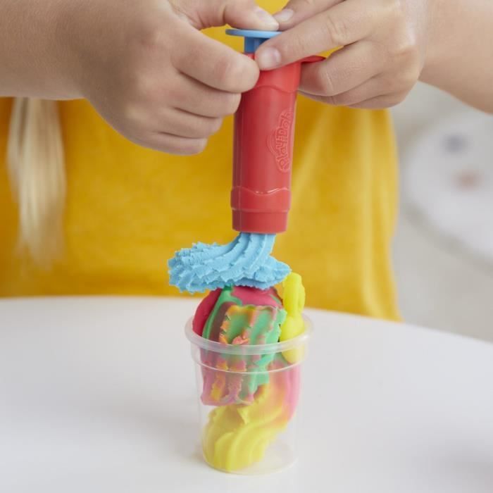 Play-Doh Smoothie Swirl, juguete de cocina de juguete con plastilina, actividades creativas para niños, a partir de 3 años.