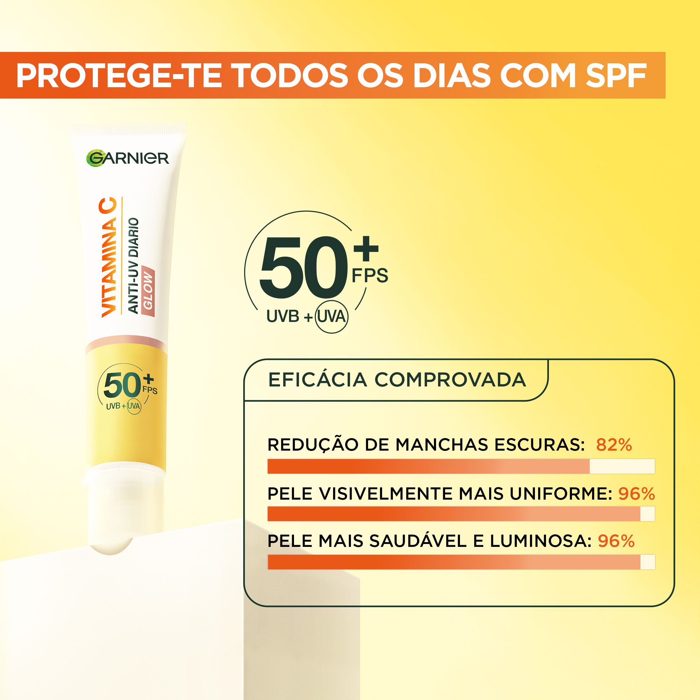 vitamīna prettumšo plankumu šķidrums ar UV starojumu un ikdienas mirdzuma efektu SPF 50 Sejas krēmi pret tumšajiem plankumiem
