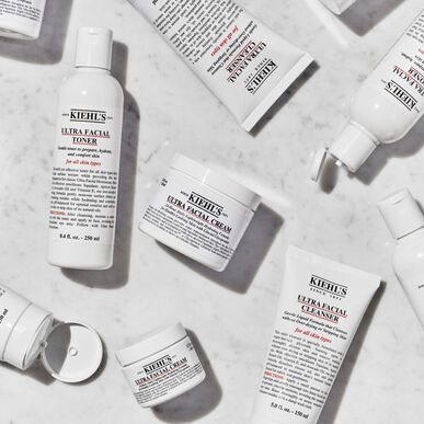 Limpiador facial espumoso suave en gel de Kiehl's Ultra Facial Cleanser para todo tipo de piel, 75 ml.