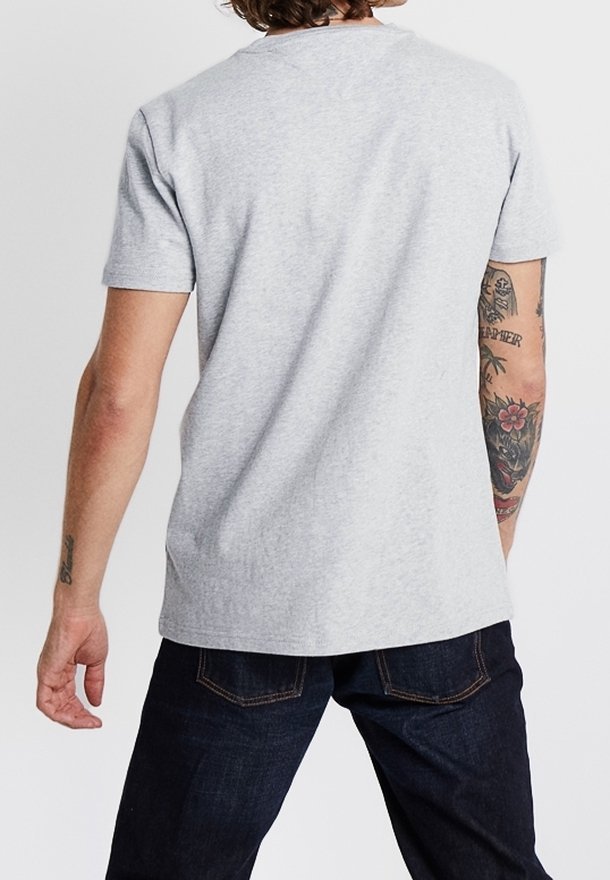 Camiseta básica Tommy Jeans - cinza claro