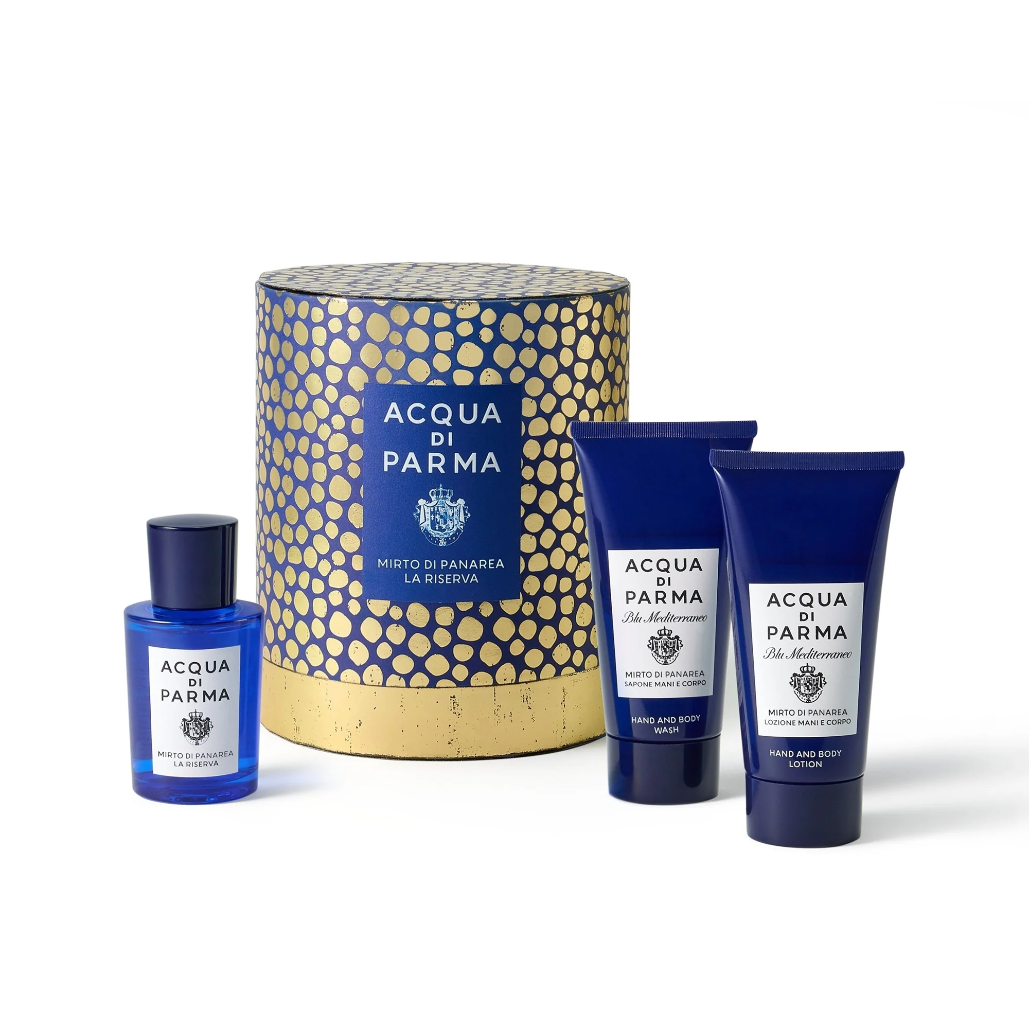 Blu Mediterraneo Mirto di Panarea La Riserva Cofanetto Regalo - Cofanetto Profumo Donna, Cofanetto Profumo Uomo, Eau de Parfum Unisex, Eau de Parfum