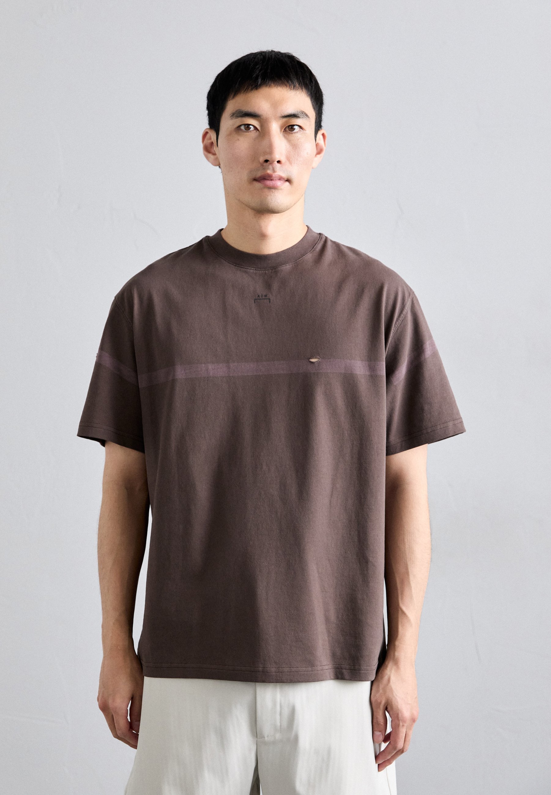 A-COLD-WALL* LASER FADE T-SHIRT - Basic T-shirt - roestbruin