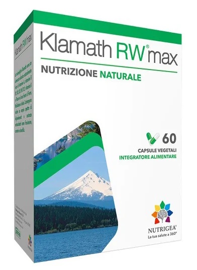 NUTRIGEA Klamath Rw Max Complemento alimenticio con algas 60 cápsulas Fatiga física y mental