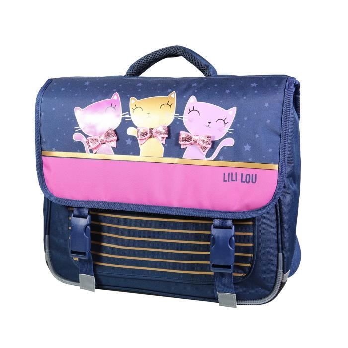 BAGTROTTER Schoolbag 38 cm Lili Lou X Phileas Blue