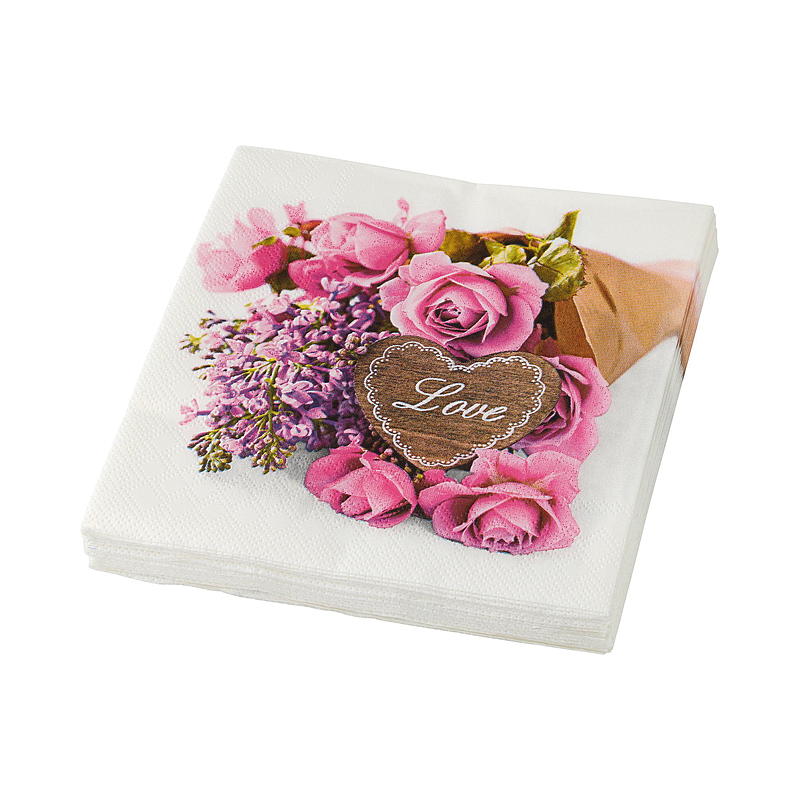 Vie Eco Servetten, 20 stuks, 33x33 cm, Lente