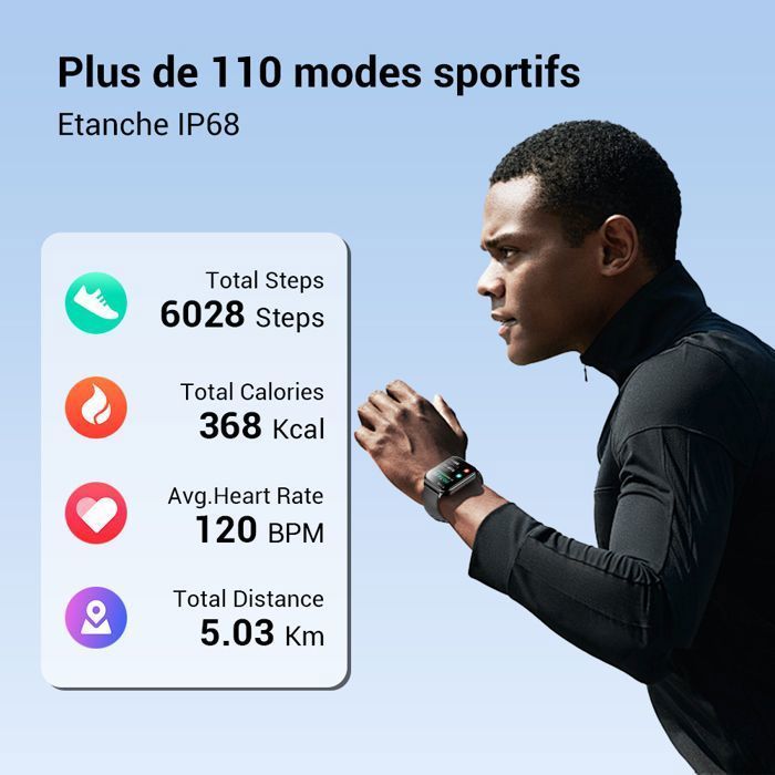 Men's Smartwatch with Calling, 1.91