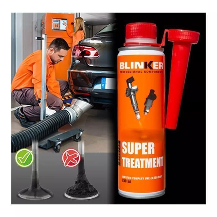 BLINKER Super Treatment Aditivo para Sistemas de Injeção de Gasolina e Diesel