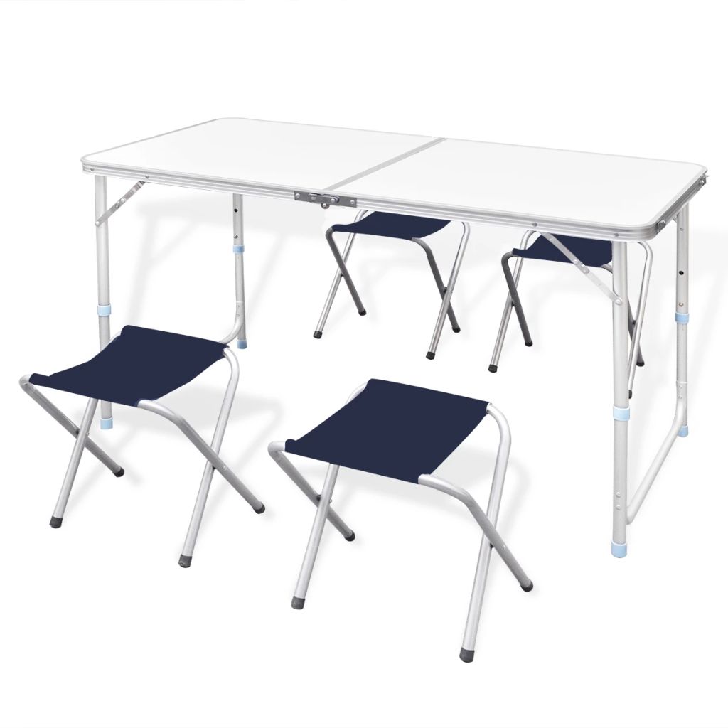 Vidaxl Klappbarer Campingtisch 120x60 cm