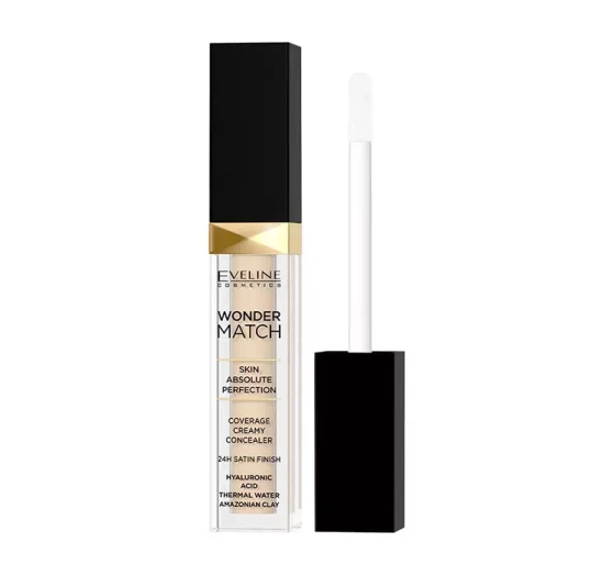 Eveline Cosmetics Wonder Match korektor w płynie 20 Peach 6,8 ml