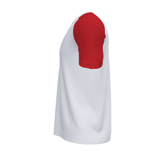Camiseta Manga Corta Joma Academy Iv Blanco Rojo