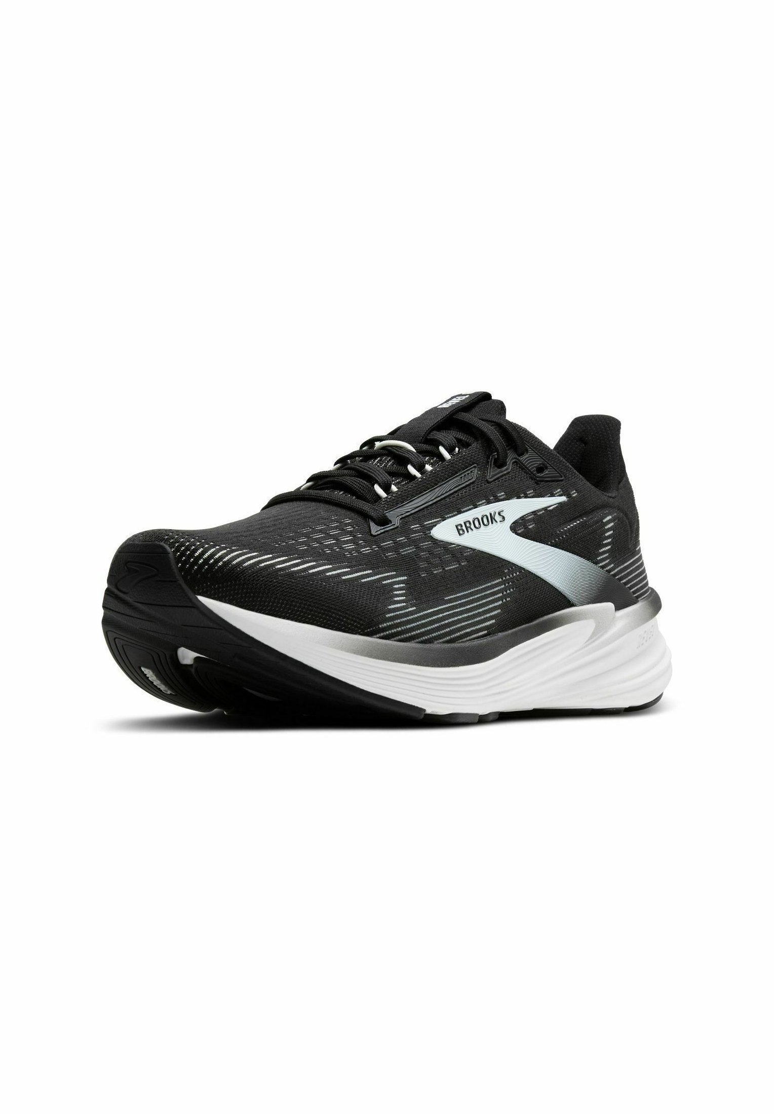 Brooks REVEL 8 - Chaussures de course sur route - noir, gris, blanc
