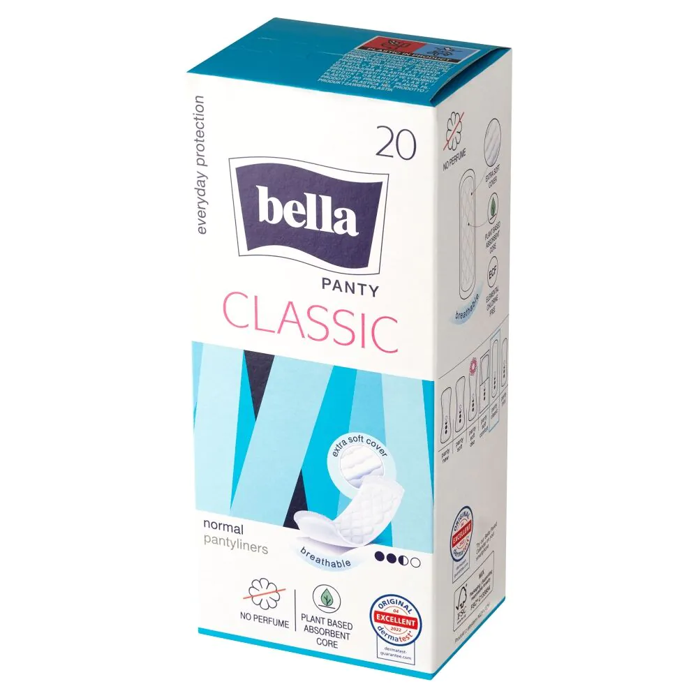 Bella Panty Classic Wkładki higieniczne, 20 szt.