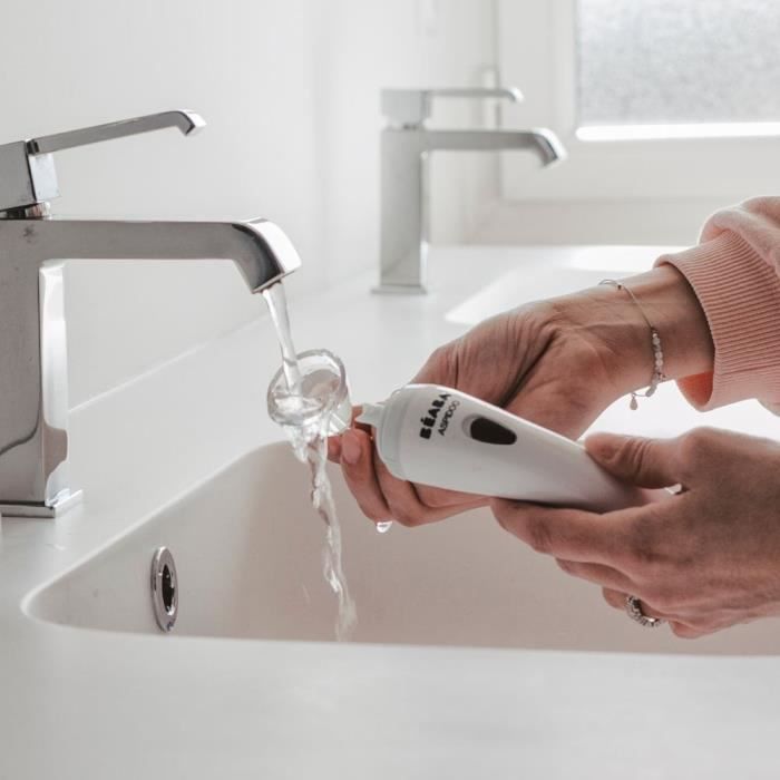 Aspirador nasal eléctrico portátil para bebés Aspidoo blanco