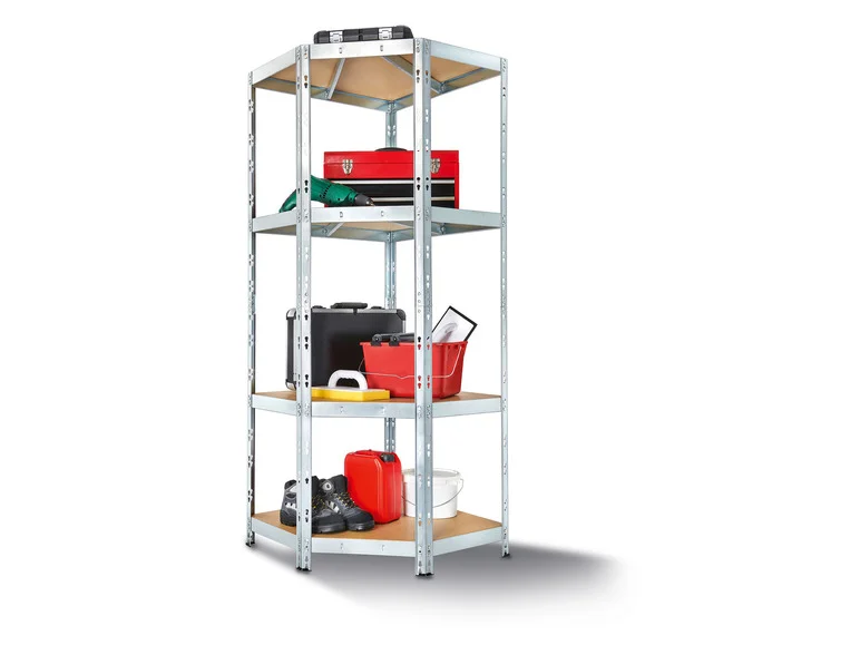 Estante de canto PARKSIDE®, 4 prateleiras, 70 x 70 x 180 x 40 cm