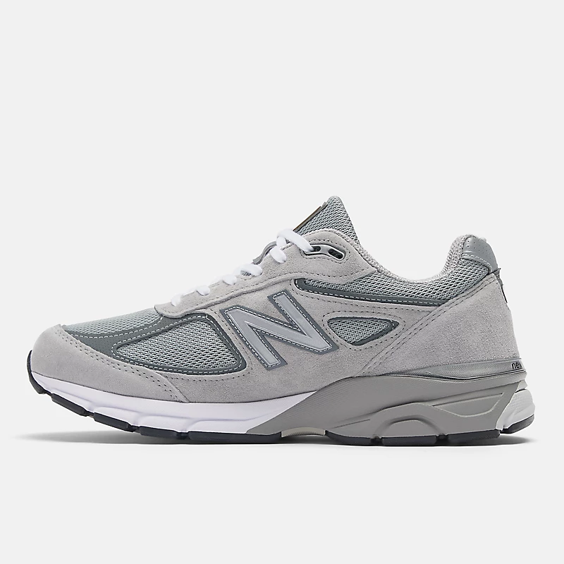Unisex, wyprodukowano w USA, rdzeń 990v4 – szary ze srebrnym