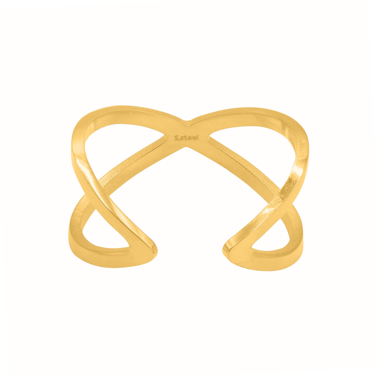 Heideman Bague Pansa couleur or