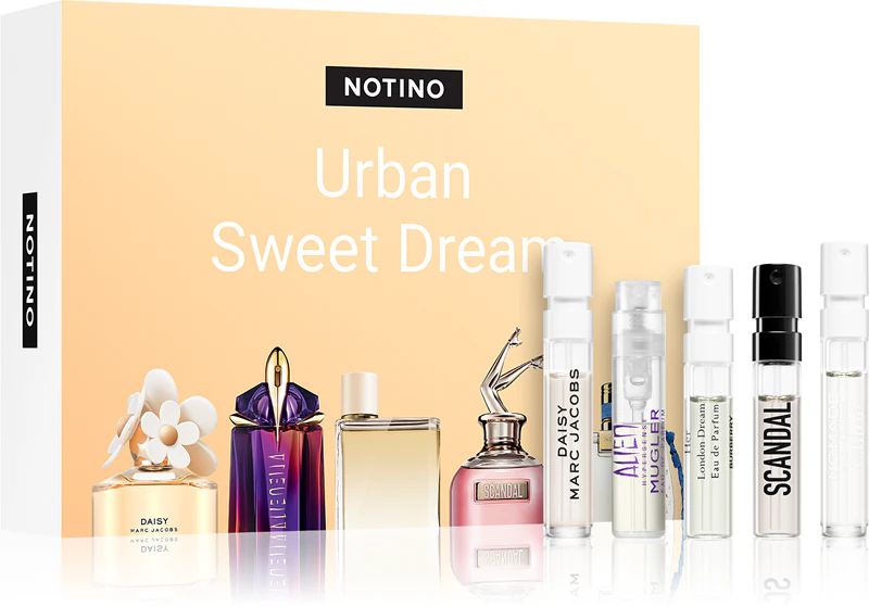 Beauty Discovery Box Notino Urban Sweet Dream, um conjunto para mulheres.
