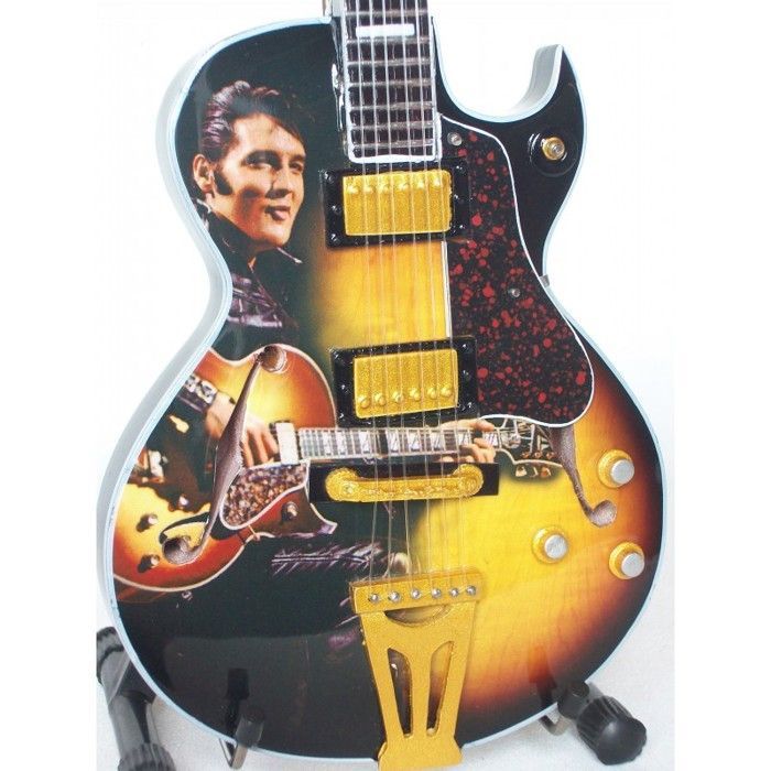 Guitarra miniatura Gibson Super 400 de Elvis Presley, modelo Ax Heaven