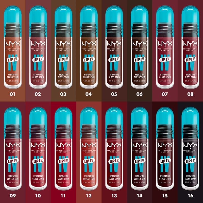 NYX Professional Makeup Lip IV ilgstoši mitrinošs lūpu spīdums
